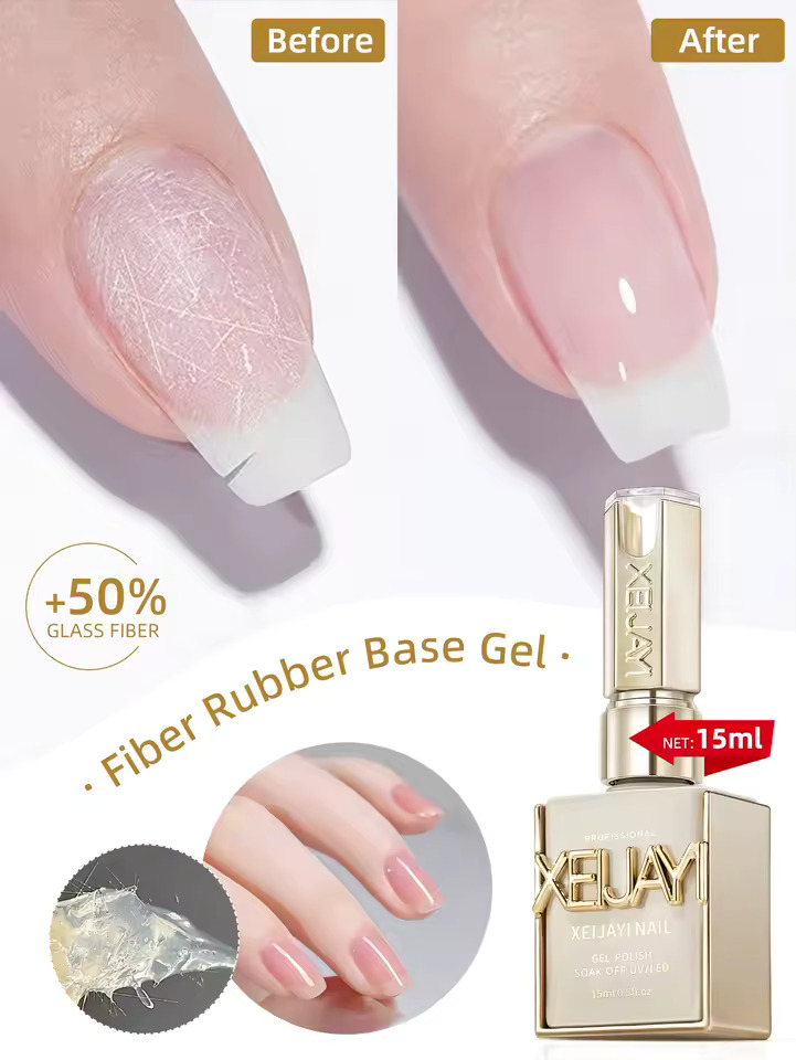 Base coat à base de fibre